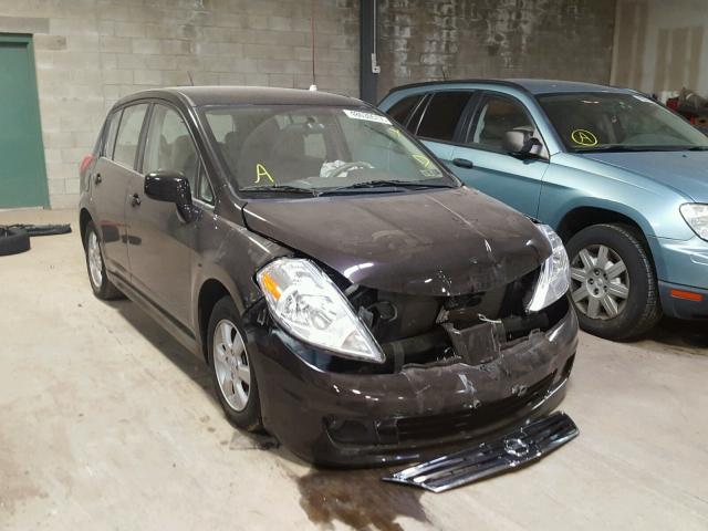 3N1BC1CP3AL437903 - 2010 NISSAN VERSA S CHARCOAL photo 1