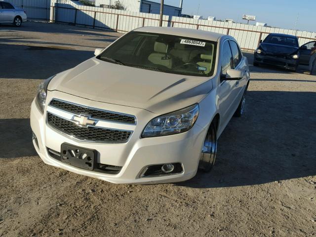 1G11E5SA3DF293171 - 2013 CHEVROLET MALIBU 2LT WHITE photo 2