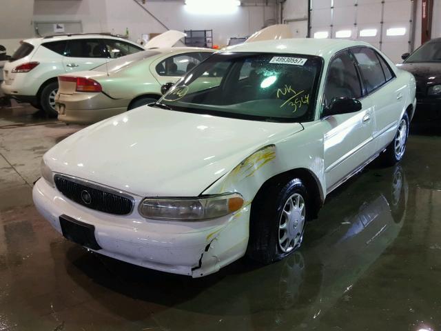 2G4WS52J141223564 - 2004 BUICK CENTURY CU WHITE photo 2