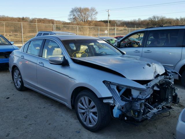 1HGCP2F84BA046477 - 2011 HONDA ACCORD EXL SILVER photo 1