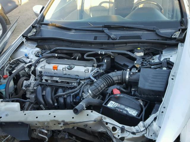 1HGCP2F84BA046477 - 2011 HONDA ACCORD EXL SILVER photo 7