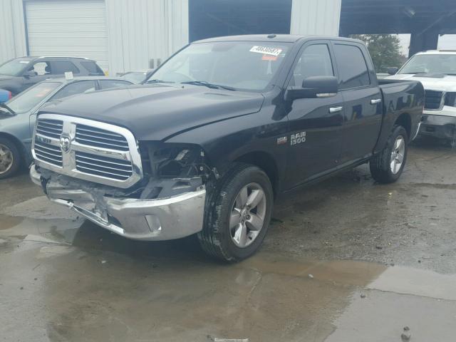 3C6RR7LT9FG589654 - 2015 RAM 1500 SLT BLACK photo 2