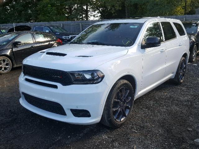 1C4SDJCT0JC346462 - 2018 DODGE DURANGO R/ WHITE photo 2