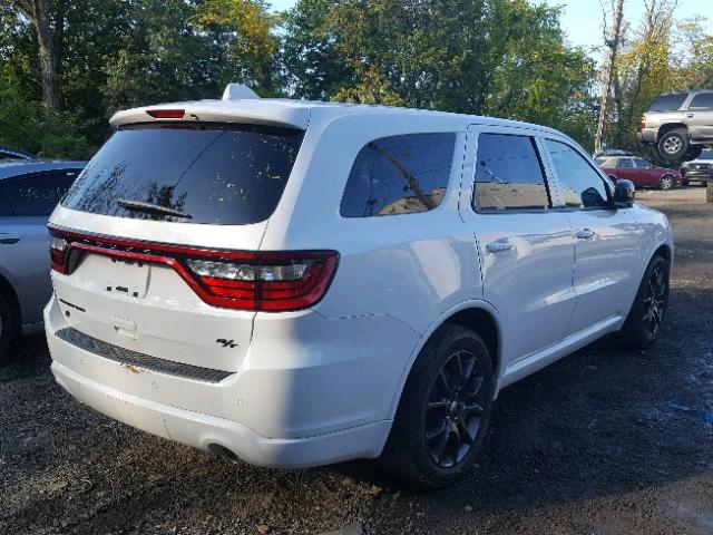 1C4SDJCT0JC346462 - 2018 DODGE DURANGO R/ WHITE photo 4