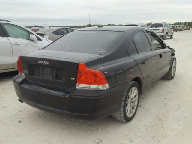 YV1RS547072624587 - 2007 VOLVO S60 T5 BLACK photo 4