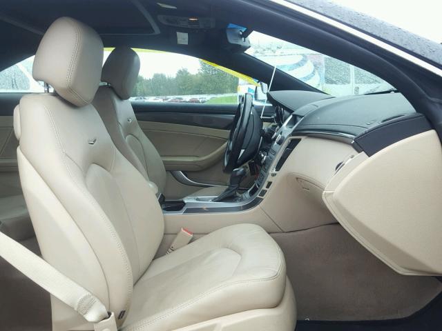 1G6DL1E3XC0108778 - 2012 CADILLAC CTS PERFOR Schwarz Foto 5