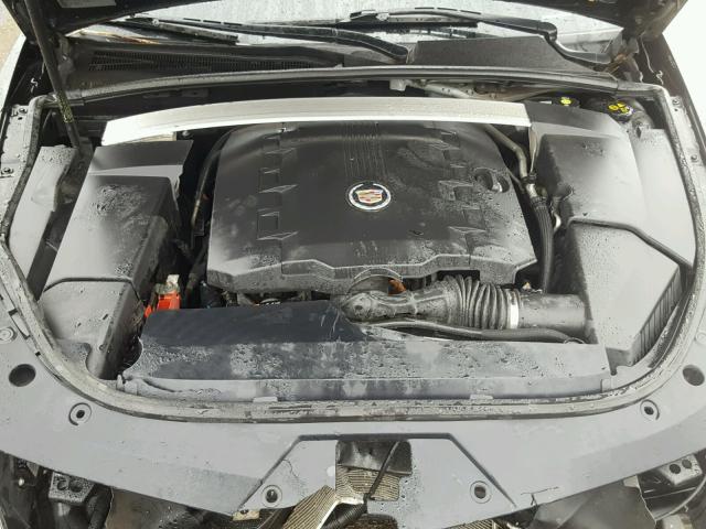 1G6DL1E3XC0108778 - 2012 CADILLAC CTS PERFOR Schwarz Foto 7