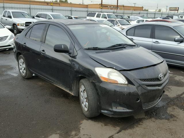 JTDBT903871065522 - 2007 TOYOTA YARIS BLACK photo 1