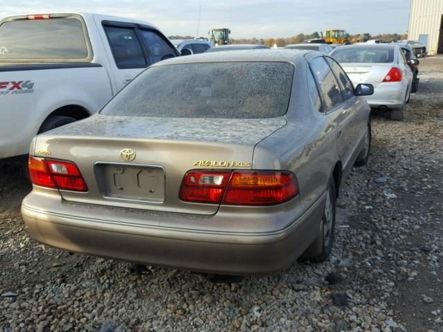 4T1BF18B0WU288005 - 1998 TOYOTA AVALON XL Бордовый фото 4