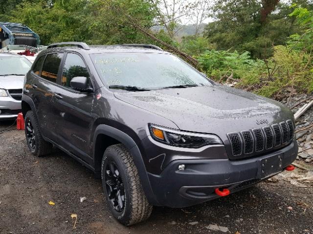 1C4PJMBX4KD216779 - 2019 JEEP CHEROKEE T CHARCOAL photo 1