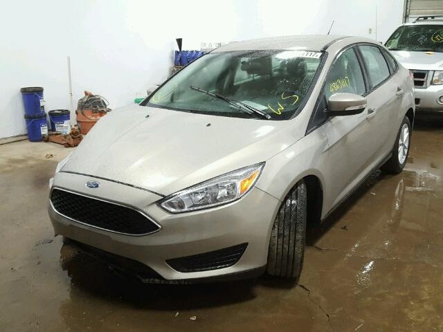 1FADP3F2XGL372001 - 2016 FORD FOCUS SE TAN photo 2