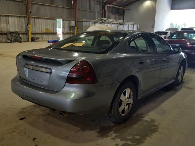 2G2WP552581130387 - 2008 PONTIAC GRAND PRIX GRAY photo 4
