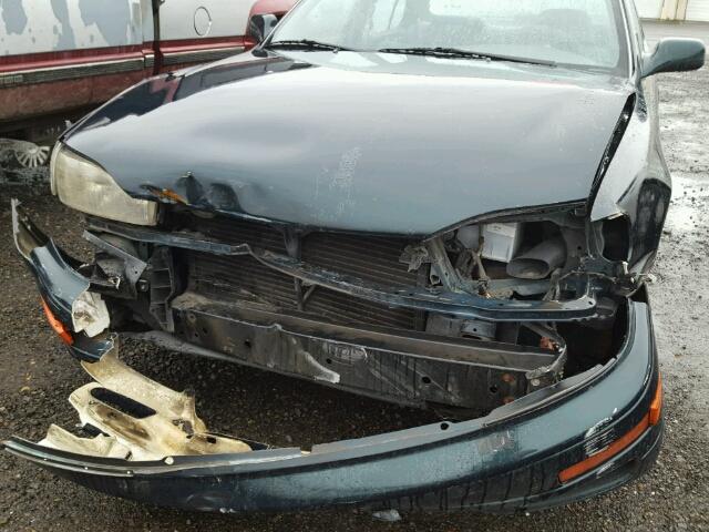 JT2SK12E8P0113988 - 1993 TOYOTA CAMRY LE მწვანე ფოტო 9