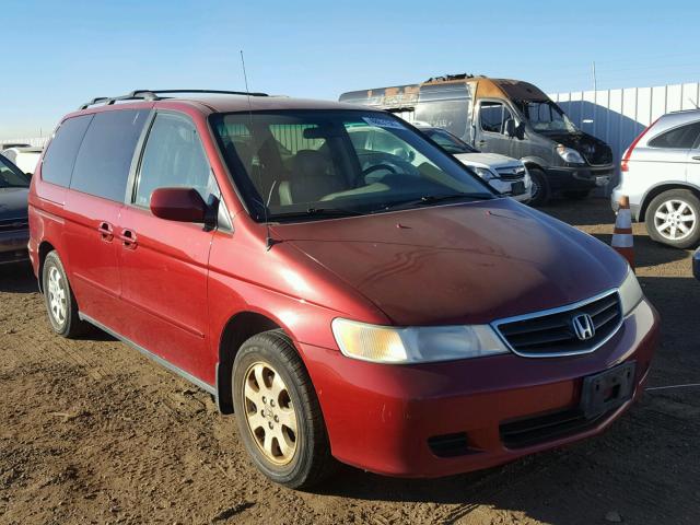 5FNRL18952B046841 - 2002 HONDA ODYSSEY EX MAROON photo 1