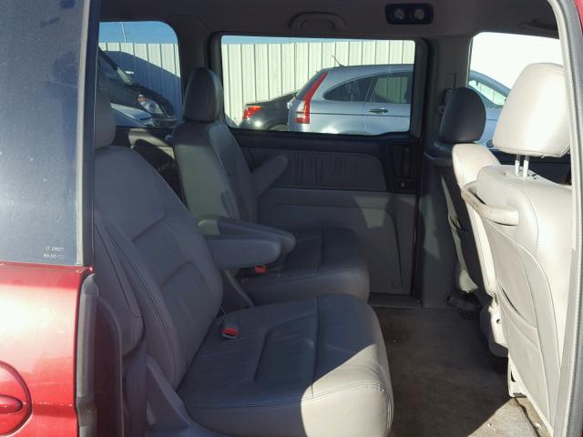 5FNRL18952B046841 - 2002 HONDA ODYSSEY EX MAROON photo 6