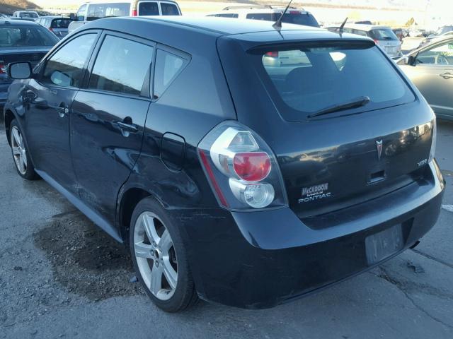 5Y2SP67069Z417421 - 2009 PONTIAC VIBE BLACK photo 3