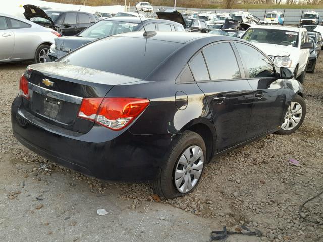 1G1PC5SH9G7135266 - 2016 CHEVROLET CRUZE LIMI BLACK photo 4