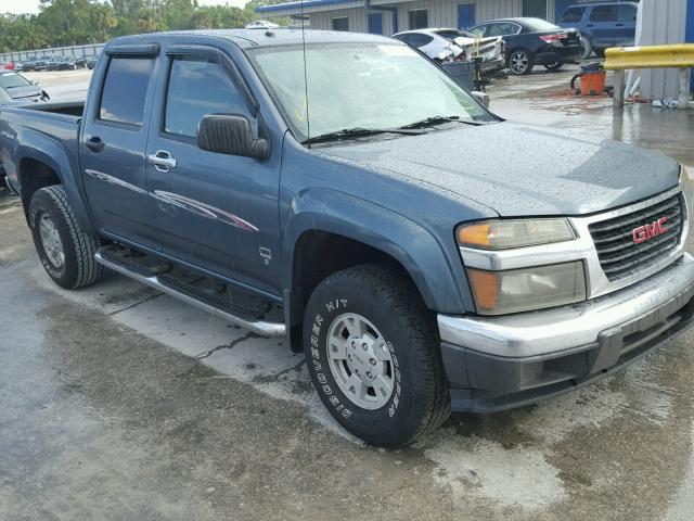 1GTDS136368249937 - 2006 GMC CANYON BLUE photo 1