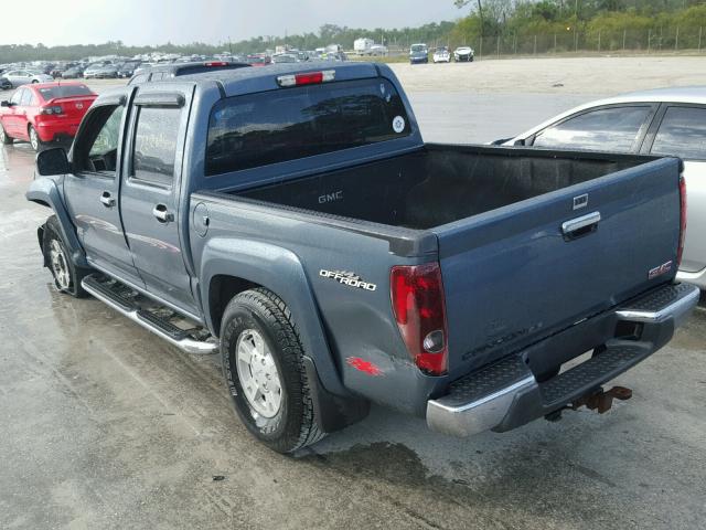 1GTDS136368249937 - 2006 GMC CANYON BLUE photo 3