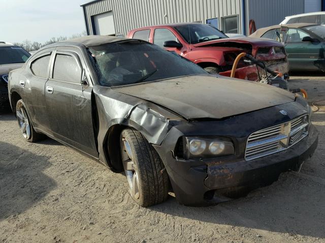 2B3LA43R27H694810 - 2007 DODGE CHARGER SE BLACK photo 1