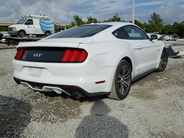 1FA6P8CFXH5320144 - 2017 FORD MUSTANG GT WHITE photo 4