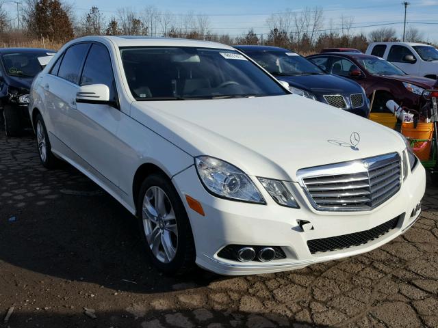 WDDHF8HB3AA101380 - 2010 MERCEDES-BENZ E 350 4MAT WHITE photo 1