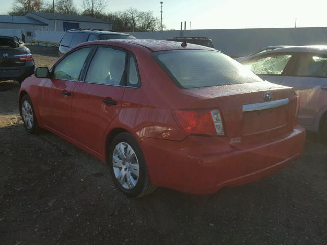 JF1GE61688H528278 - 2008 SUBARU IMPREZA 2. RED photo 3