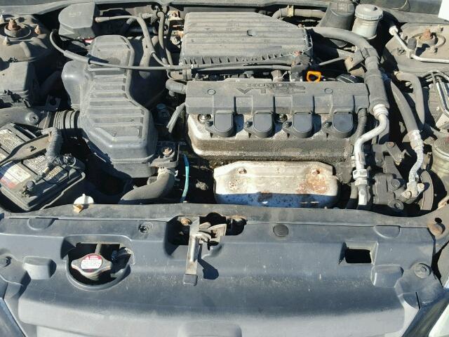 2HGES26751H523626 - 2001 HONDA CIVIC EX შავი ფოტო 7