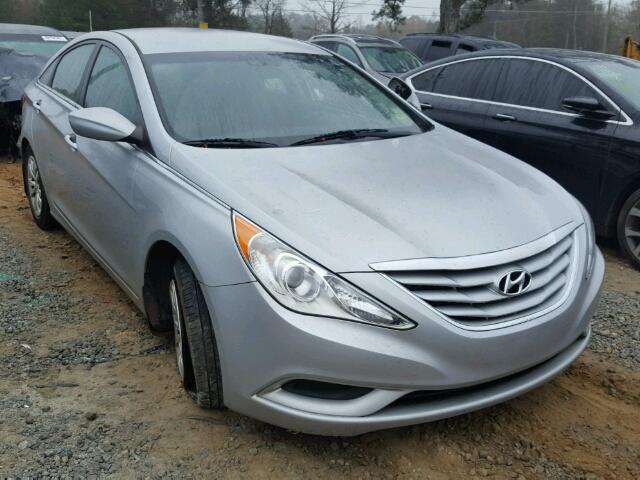 5NPEB4AC9BH167382 - 2011 HYUNDAI SONATA GLS SILVER photo 1