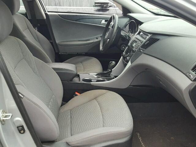 5NPEB4AC9BH167382 - 2011 HYUNDAI SONATA GLS SILVER photo 5