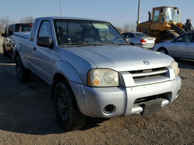 1N6ED26Y52C354405 - 2002 NISSAN FRONTIER K SILVER photo 1