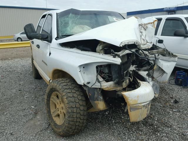 1D7HA18N66S594084 - 2006 DODGE RAM 1500 S WHITE photo 1