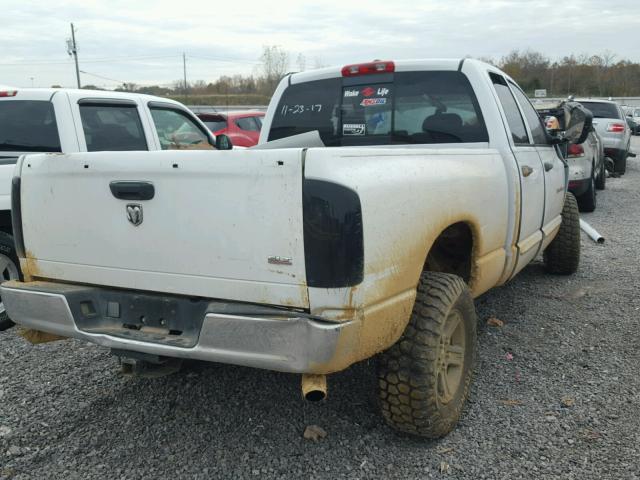 1D7HA18N66S594084 - 2006 DODGE RAM 1500 S WHITE photo 4