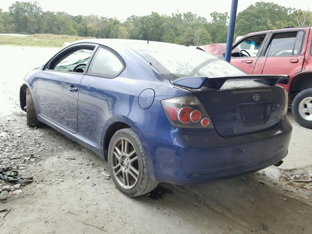 JTKDE167180249439 - 2008 TOYOTA SCION TC 蓝色 照片 3