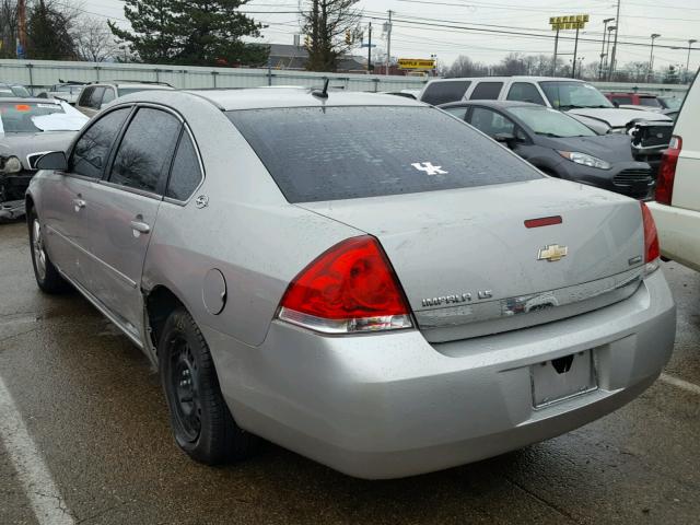 2G1WB58K189150197 - 2008 CHEVROLET IMPALA LS SILVER photo 3