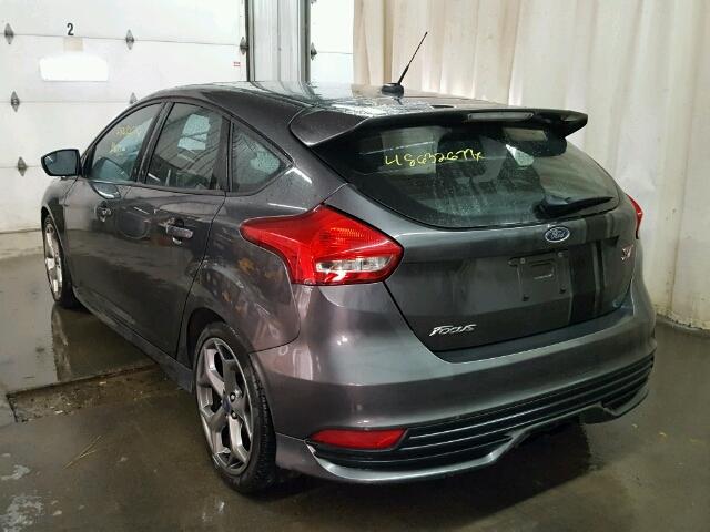 1FADP3L9XGL328971 - 2016 FORD FOCUS ST GRAY photo 3