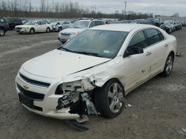 1G1ZC5E06CF233184 - 2012 CHEVROLET MALIBU 1LT WHITE photo 2