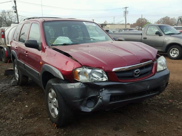 4F2CZ96174KM19898 - 2004 MAZDA TRIBUTE ES RED photo 1