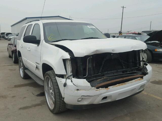 1GNFK13069R204582 - 2009 CHEVROLET TAHOE K150 WHITE photo 1