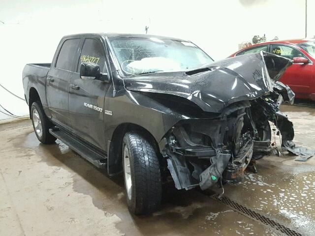 1C6RD7MTXCS185263 - 2012 DODGE RAM 1500 S BLACK photo 1