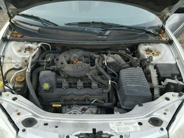 1C3EL65R44N180037 - 2004 CHRYSLER SEBRING LI GRAY photo 7