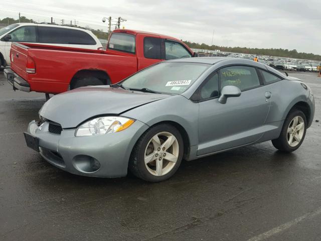 4A3AK24F07E052201 - 2007 MITSUBISHI ECLIPSE GS GRAY photo 2