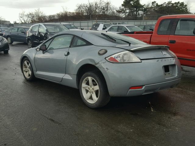 4A3AK24F07E052201 - 2007 MITSUBISHI ECLIPSE GS GRAY photo 3