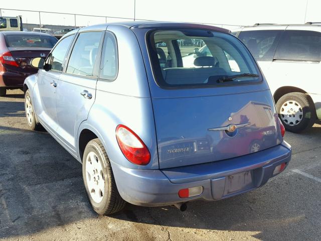 3A4FY48B07T553917 - 2007 CHRYSLER PT CRUISER BLUE photo 3