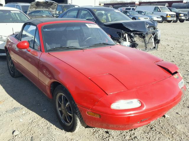 JM1NA3512L0147723 - 1990 MAZDA MX-5 MIATA RED photo 1