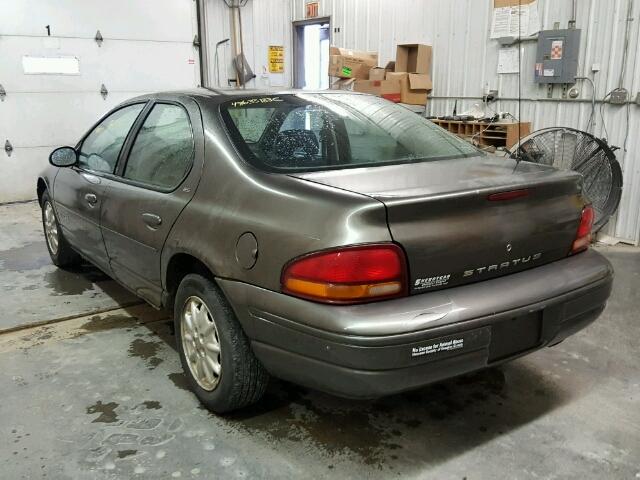 1B3EJ56H2YN295597 - 2000 DODGE STRATUS ES GRAY photo 3