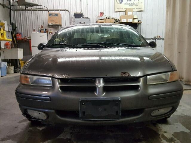 1B3EJ56H2YN295597 - 2000 DODGE STRATUS ES GRAY photo 9