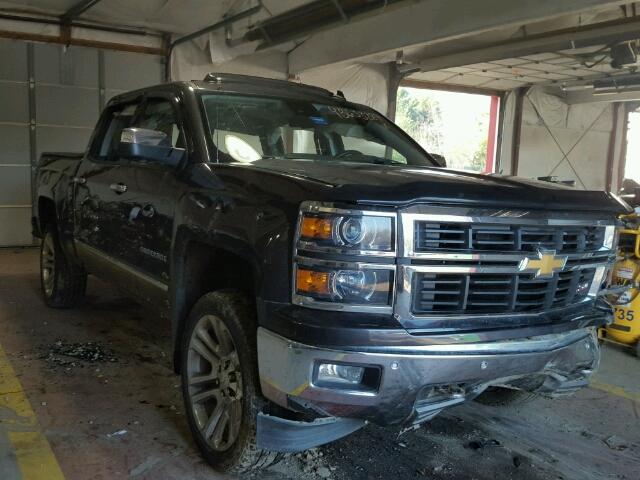 3GCUKSEC9EG125950 - 2014 CHEVROLET SILVERADO GRAY photo 1