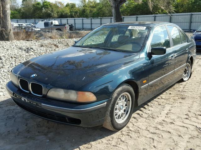 WBADD6323VBW19495 - 1997 BMW 528 I AUTO GREEN photo 2