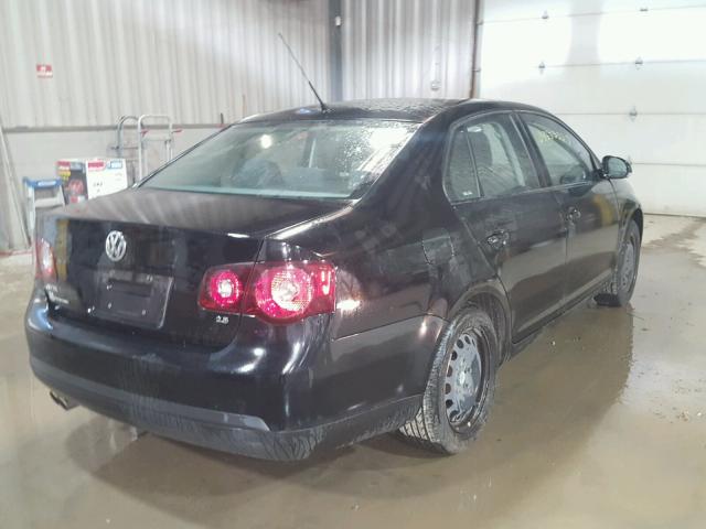 3VWJZ71K79M177610 - 2009 VOLKSWAGEN JETTA S BLACK photo 4